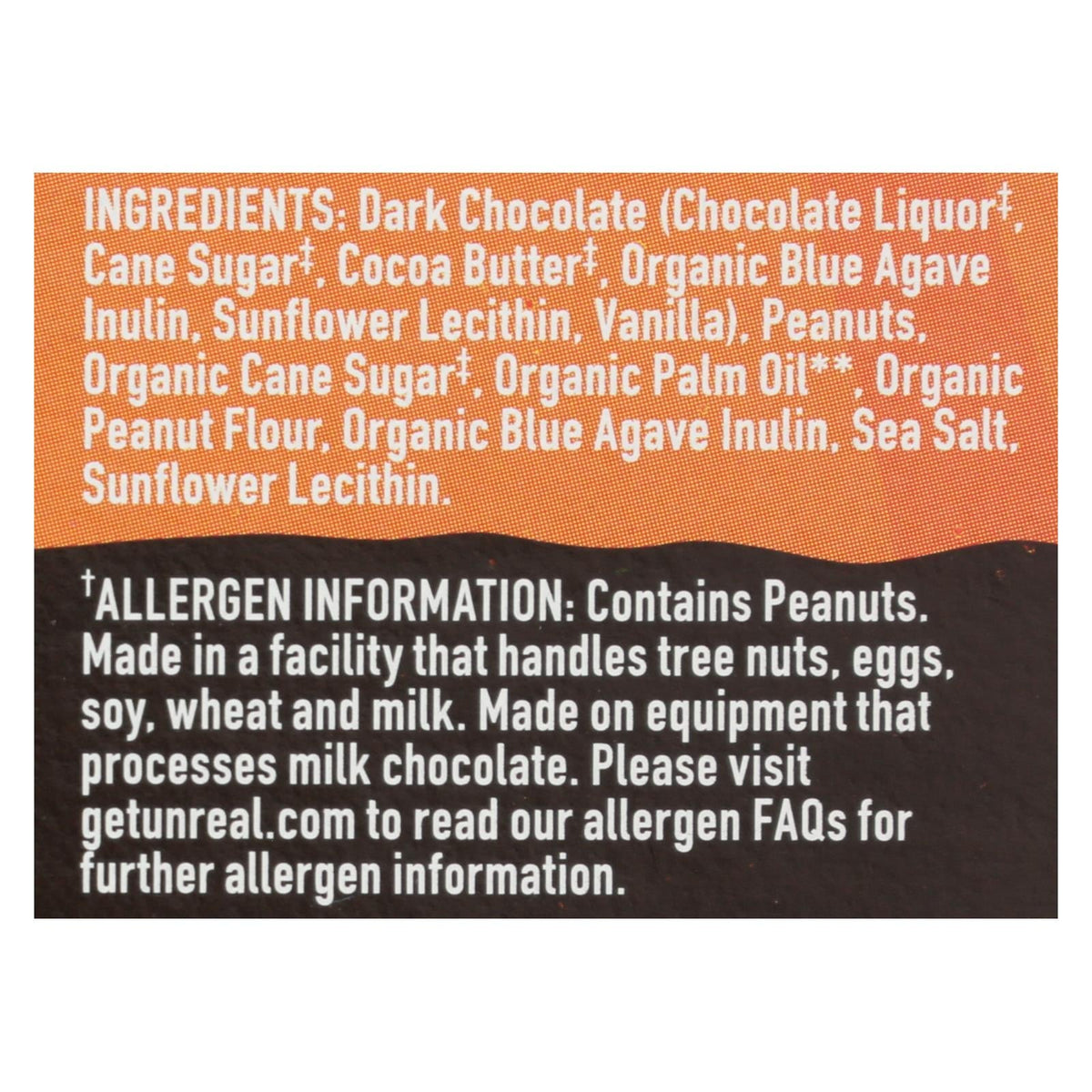 Unreal Dark Chocolate Peanut Butter Cups | 40 Pack (40 Cups)