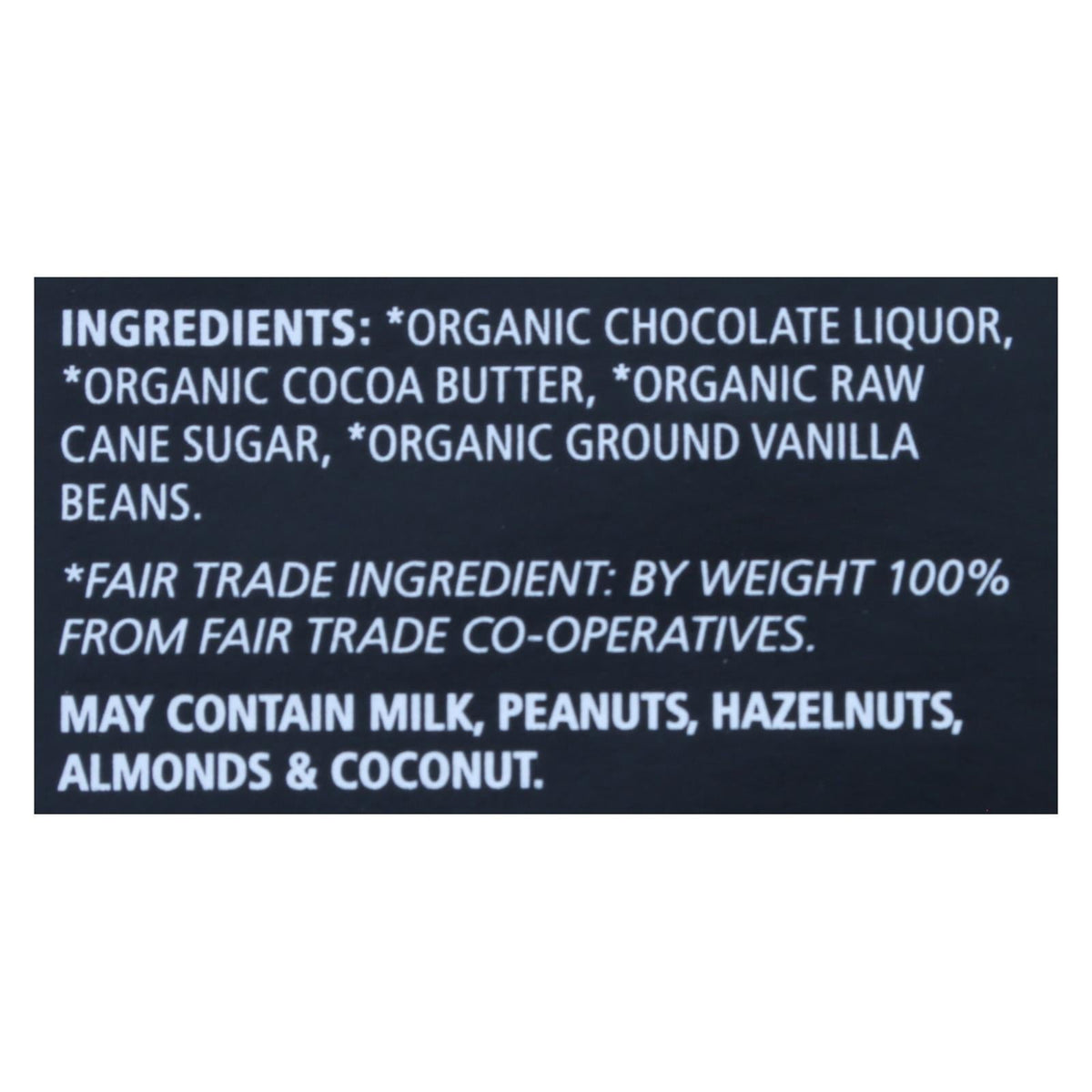 "Equal Exchange Dark Chocolate Bar 92% - 2.8 Oz (Case of 12)"