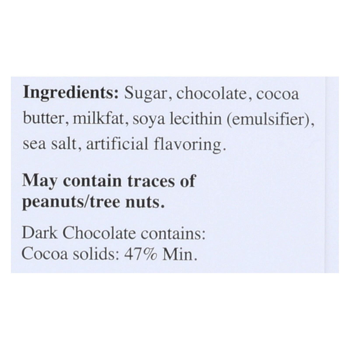 Lindt Chocolate Bar - Dark Chocolate - 47% Cocoa - Excellence - Touch of Sea Salt - 3.5 Oz Bars - 12 Pack Case