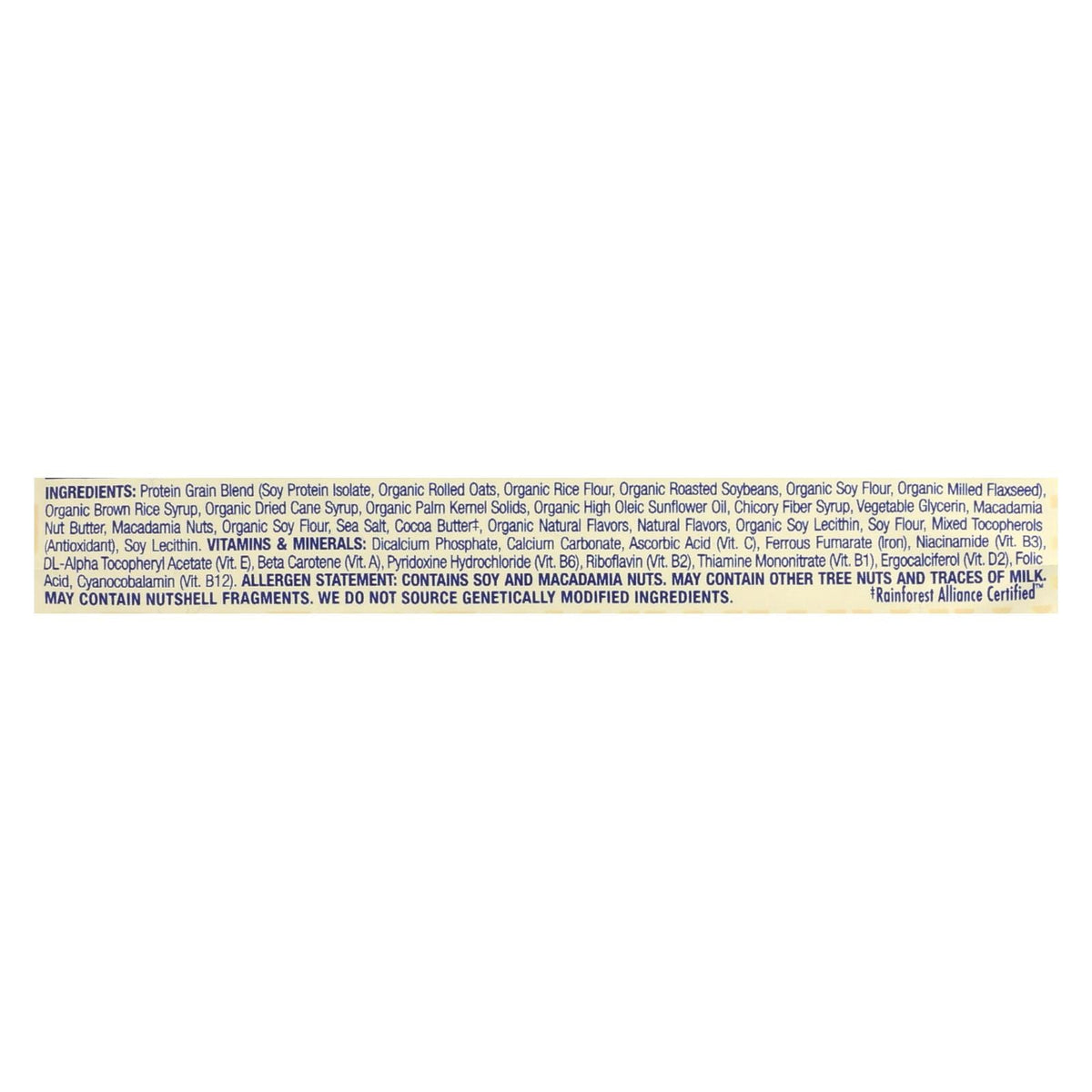 "Clif Bar Luna Bar - Organic White Chocolate Macadamia Nut - 15-Pack (1.69 Oz Each) Case"