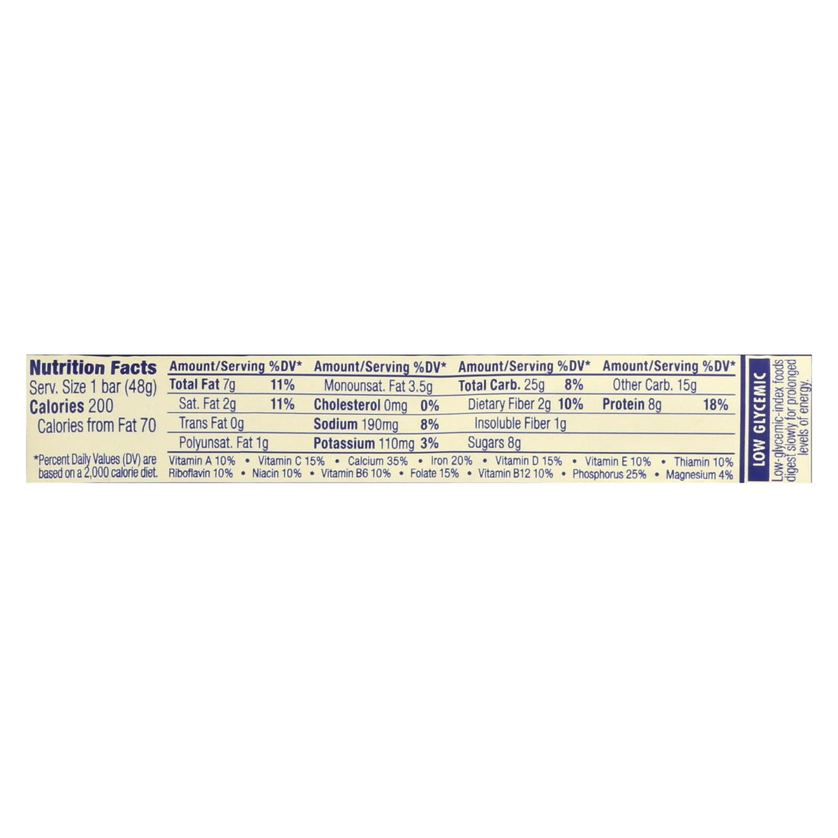 "Clif Bar Luna Bar - Organic White Chocolate Macadamia Nut - 15-Pack (1.69 Oz Each) Case"