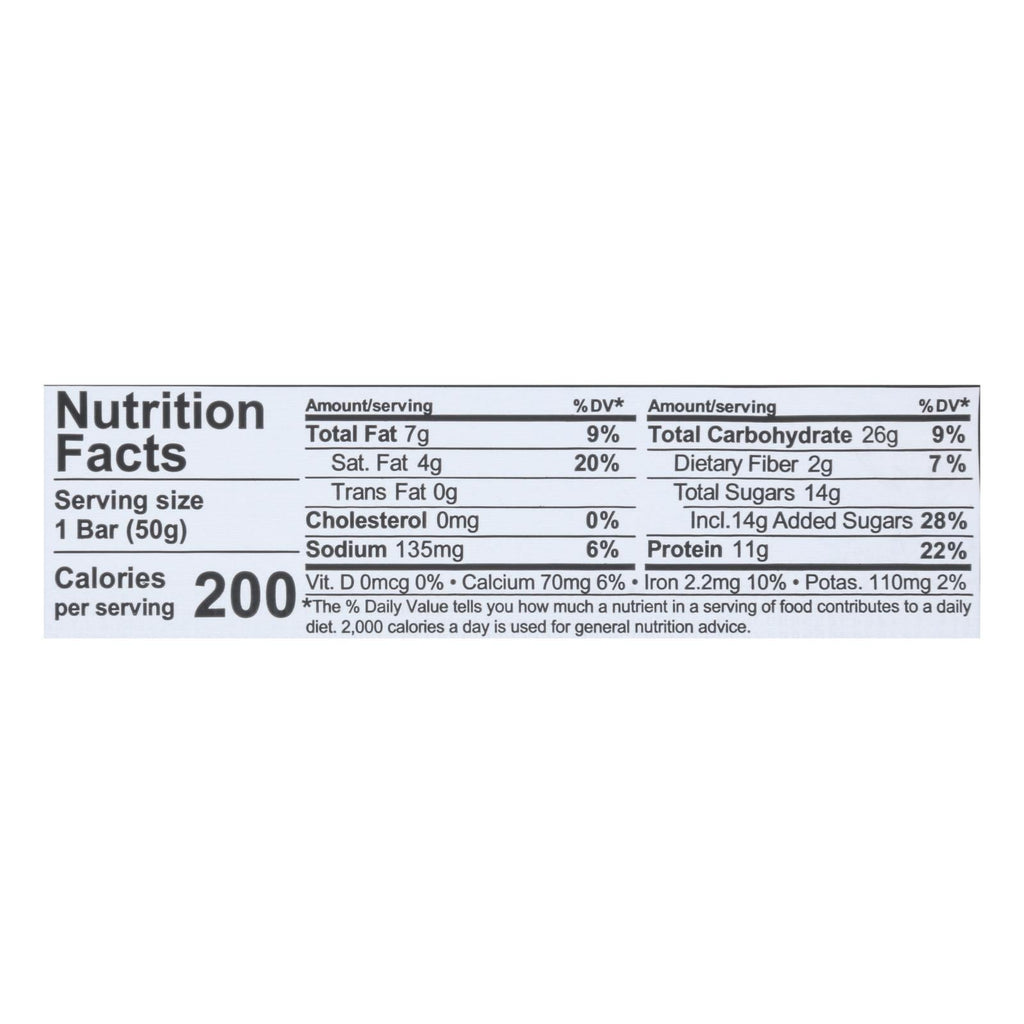 Nugo Nutrition Bar Dark Mocha Chocolate, 50g - Case of 12