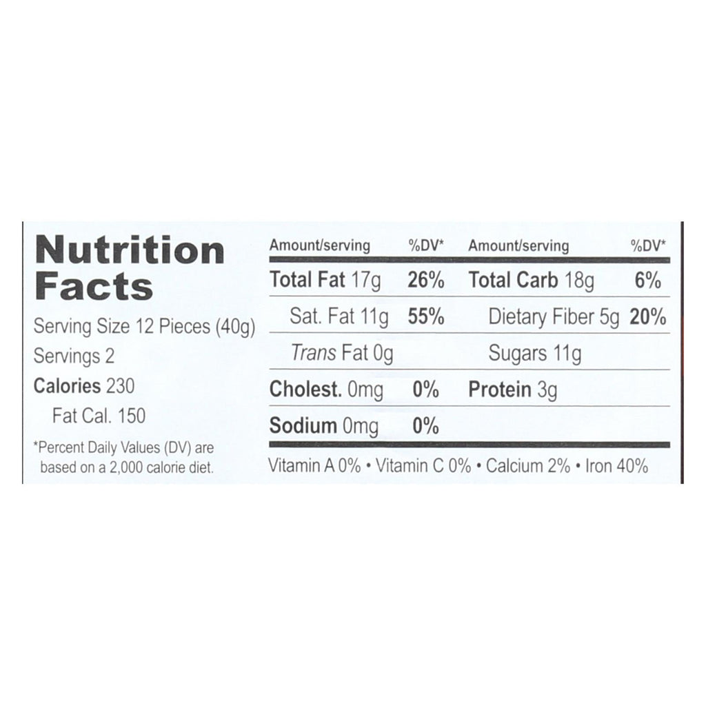 Equal Exchange Organic Chocolate Bar - Very Dark, 2.8 Oz (Case of 12)