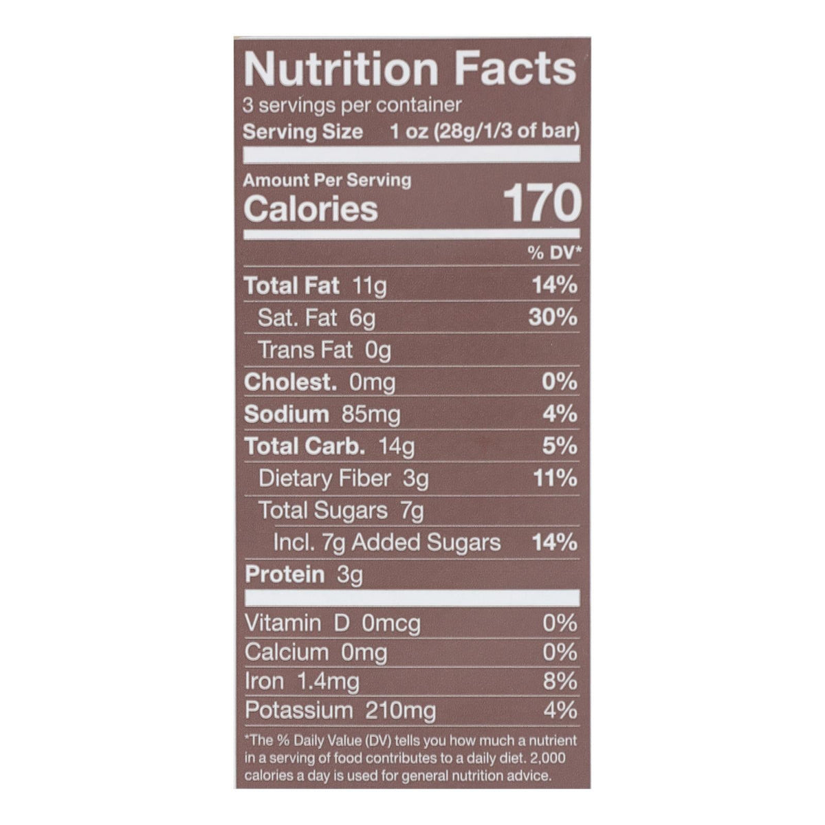 Endangered Species Natural Chocolate Bar - 72% Dark Cocoa - Sea Salt & Almonds - 3 Oz Bar (Case of 12)