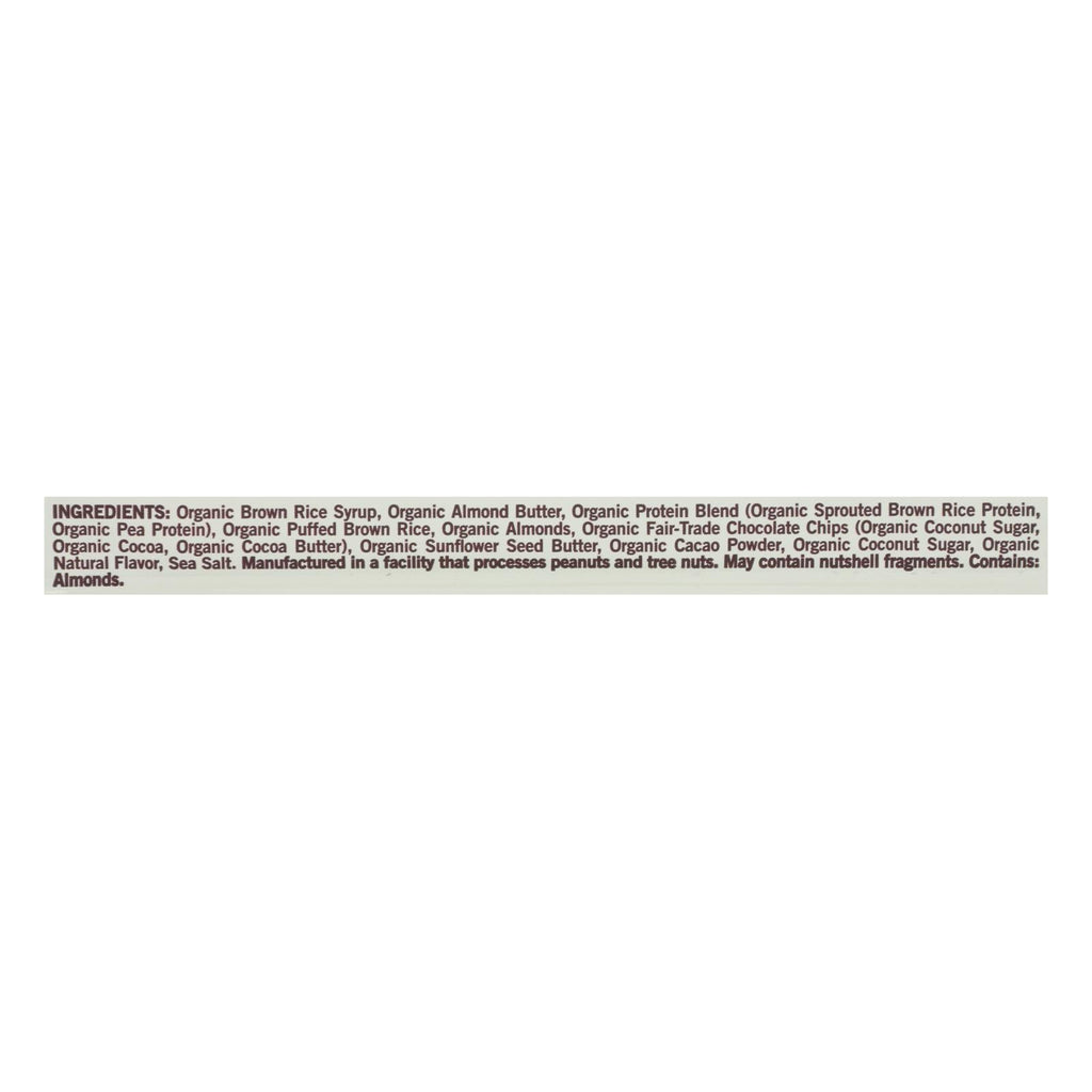 Gomacro Bar Organic Dark Chocolate Almonds - 12 Pack - 2.3 Oz each