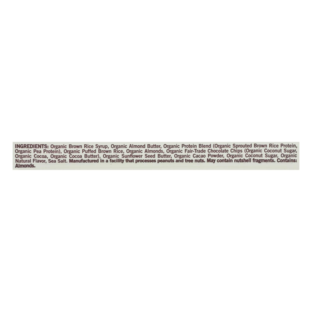 Gomacro Bar Organic Dark Chocolate Almonds - 12 Pack - 2.3 Oz each