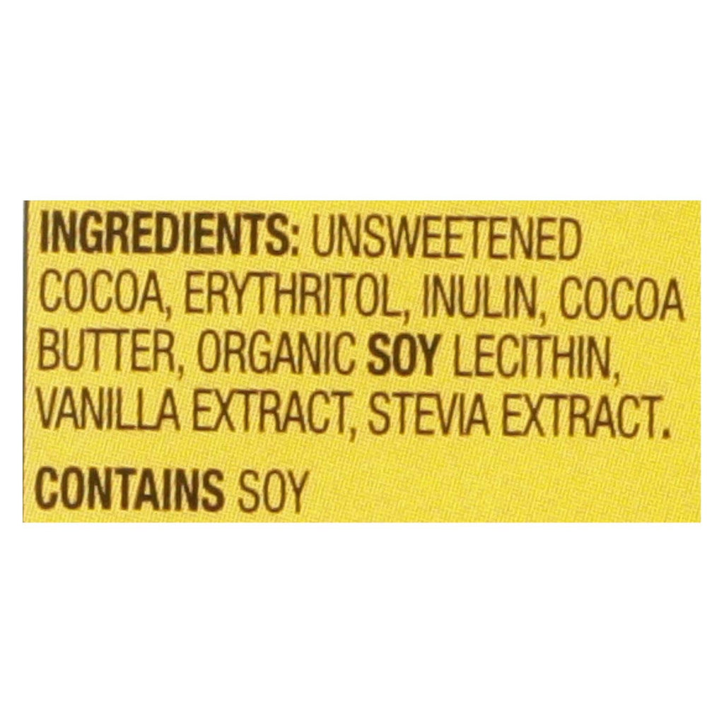 Lily's Sweets Extra Dark Chocolate Bar, 70% Cocoa, 2.8 Oz Bars, Case of 12