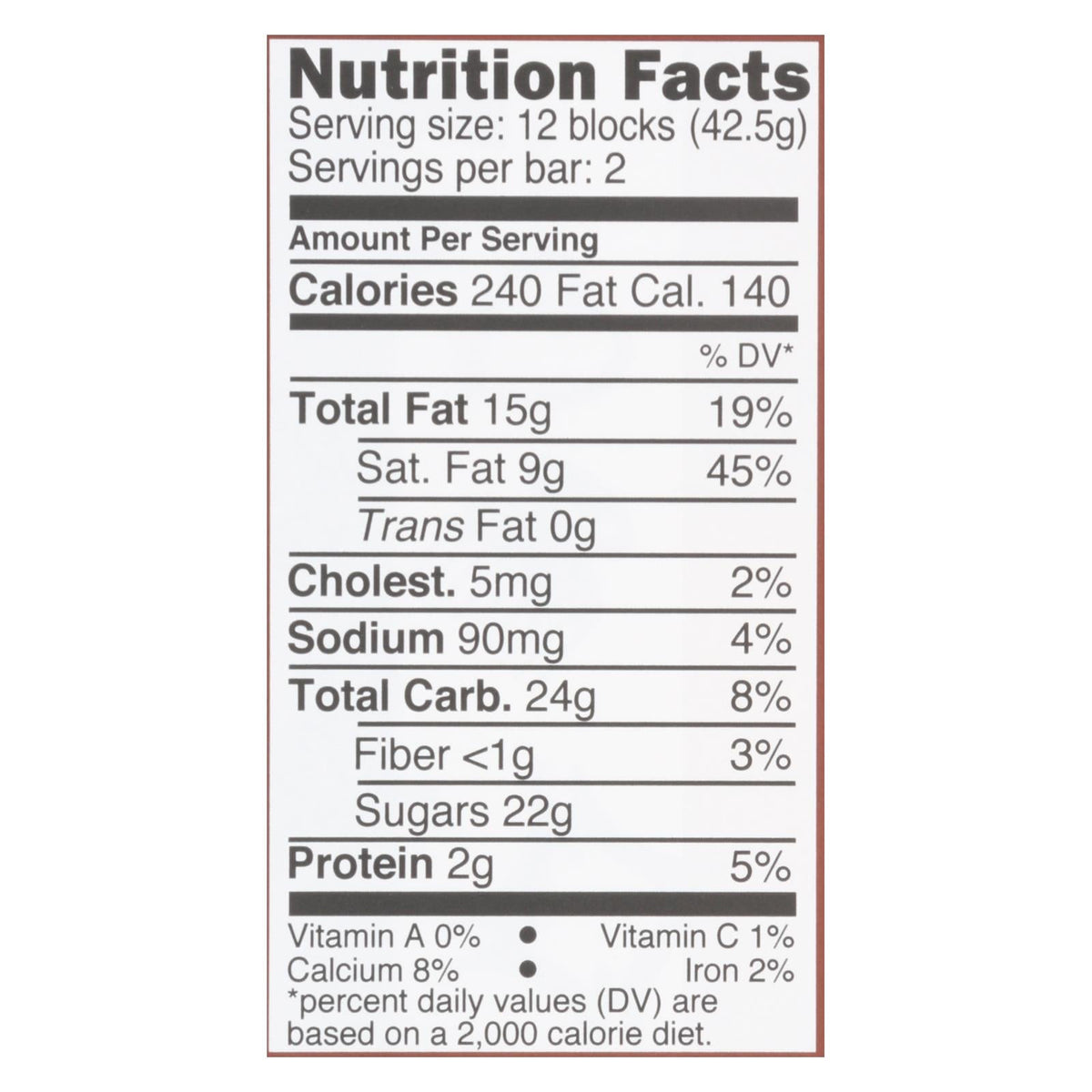 Divine Toffee Bar Chocolate Milk - 3 Oz - Case of 12