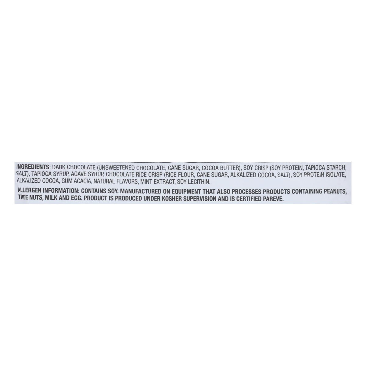 Nugo Nutrition Bar - Dark Chocolate Mint Chip - 1.76 Oz - Case of 12