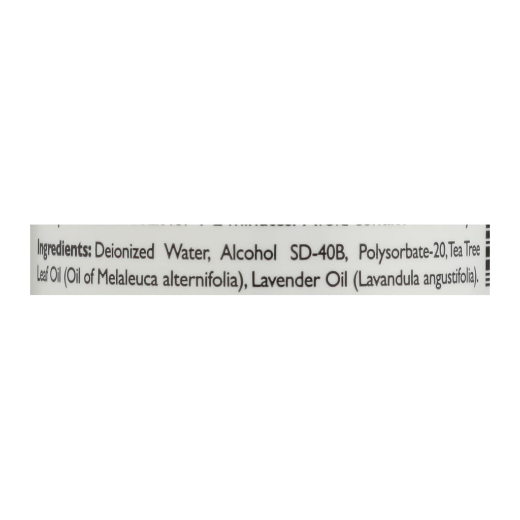 Tea Tree Therapy Antiseptic Solution, Tea Tree Oil & Lavender, 4 fl oz (Case of 4)