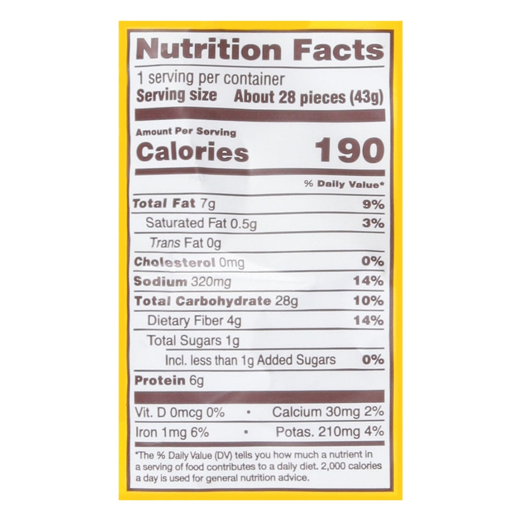 Hippeas Nacho Vibes Chickpea Puff - 6-1.5 Ounce Case