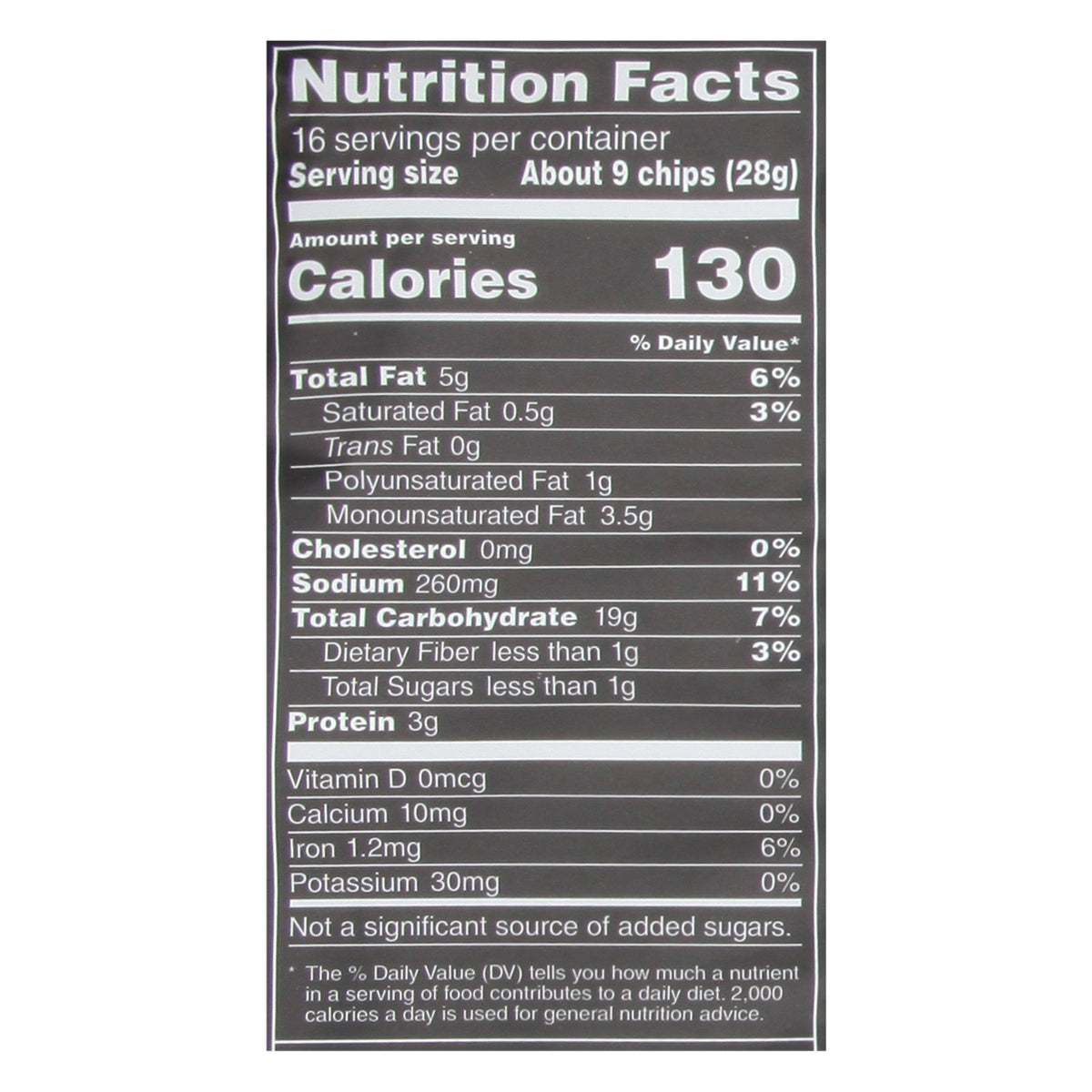 Stacy's Simply Naked Pita Chips, 16 oz (Case of 6)