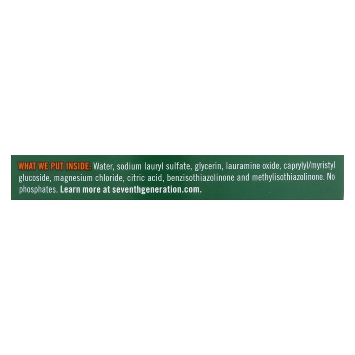 Seventh Generation Dish Liquid Free & Clear - 50 Fluid Ounces (Case of 3)
