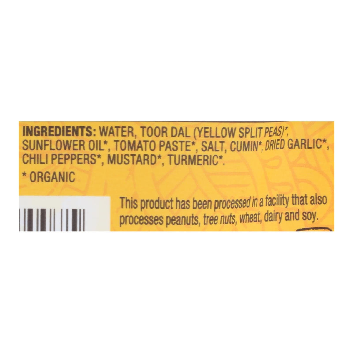 Tasty Bite Organic Spicy Tomato and Red Chili Lentil Curry, 10 oz (Case of 6)