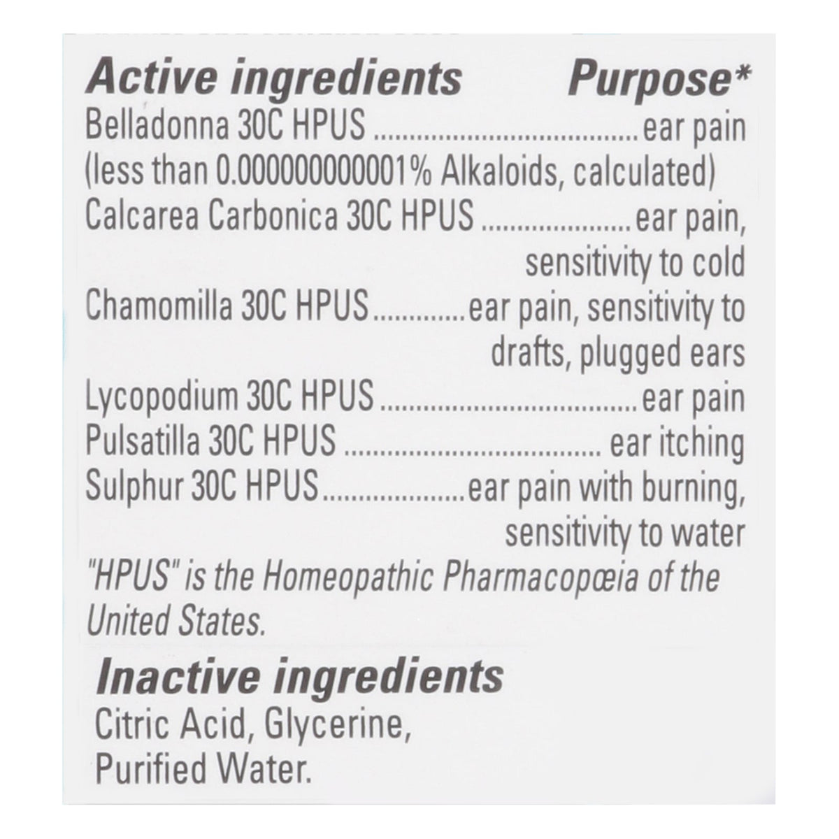 Hyland's Earache Drops - 1 Pack - 0.33 Fl. Oz. Each