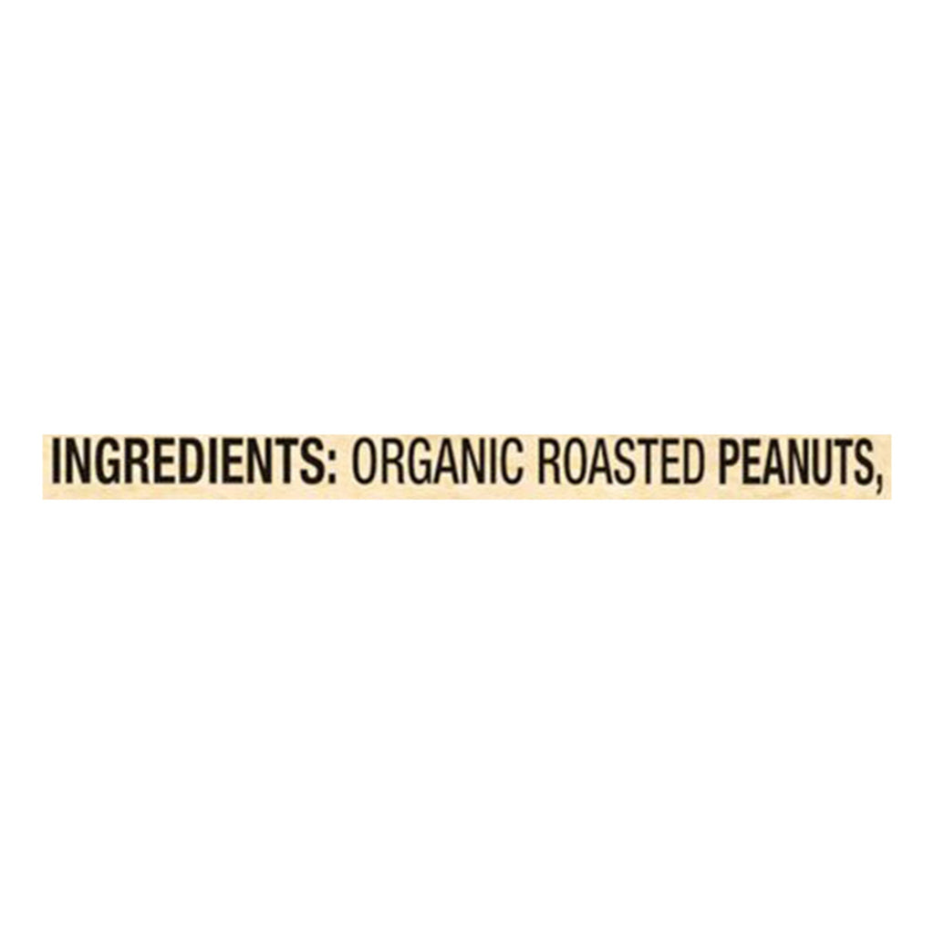 Santa Cruz Organic Dark Roast Creamy Peanut Butter, 26 oz (Case of 6)
