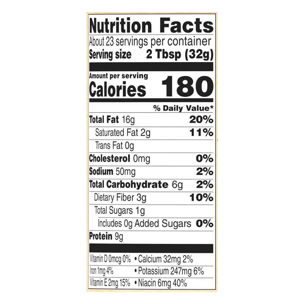 Santa Cruz Organic Dark Roast Creamy Peanut Butter, 26 oz (Case of 6)
