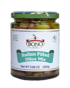 Bono Italian Pitted Olive Mix, 9.88 oz (Case of 6)