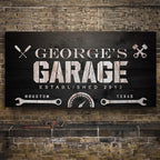 Man Cave Garage Sign