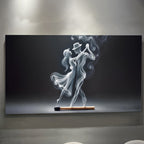 Modern Abstract Couple Dance Wall Art