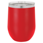 Stainless Steel Stemless Wine Tumbler | 12 oz | Customizable | RCK Creations & More
