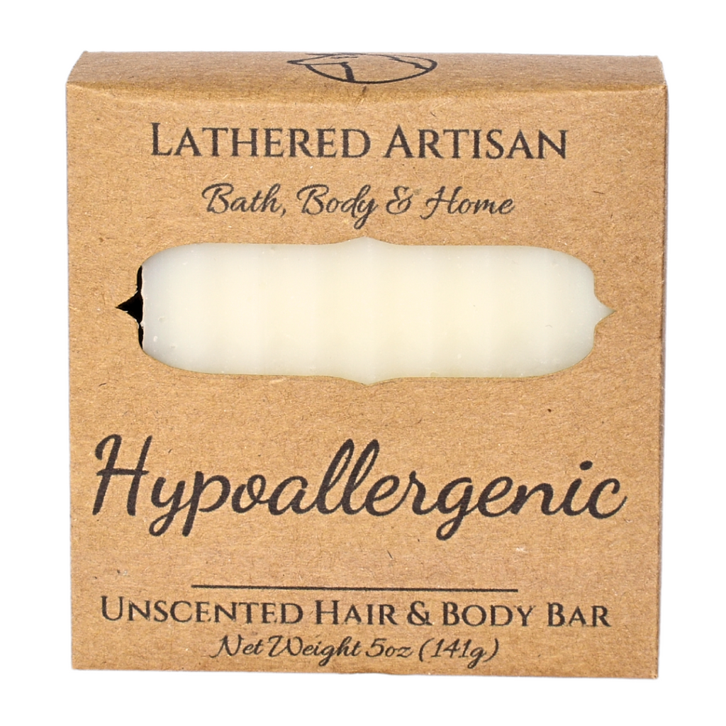 Hypoallergenic | Shea Butter Bar Soap | 8 Bars