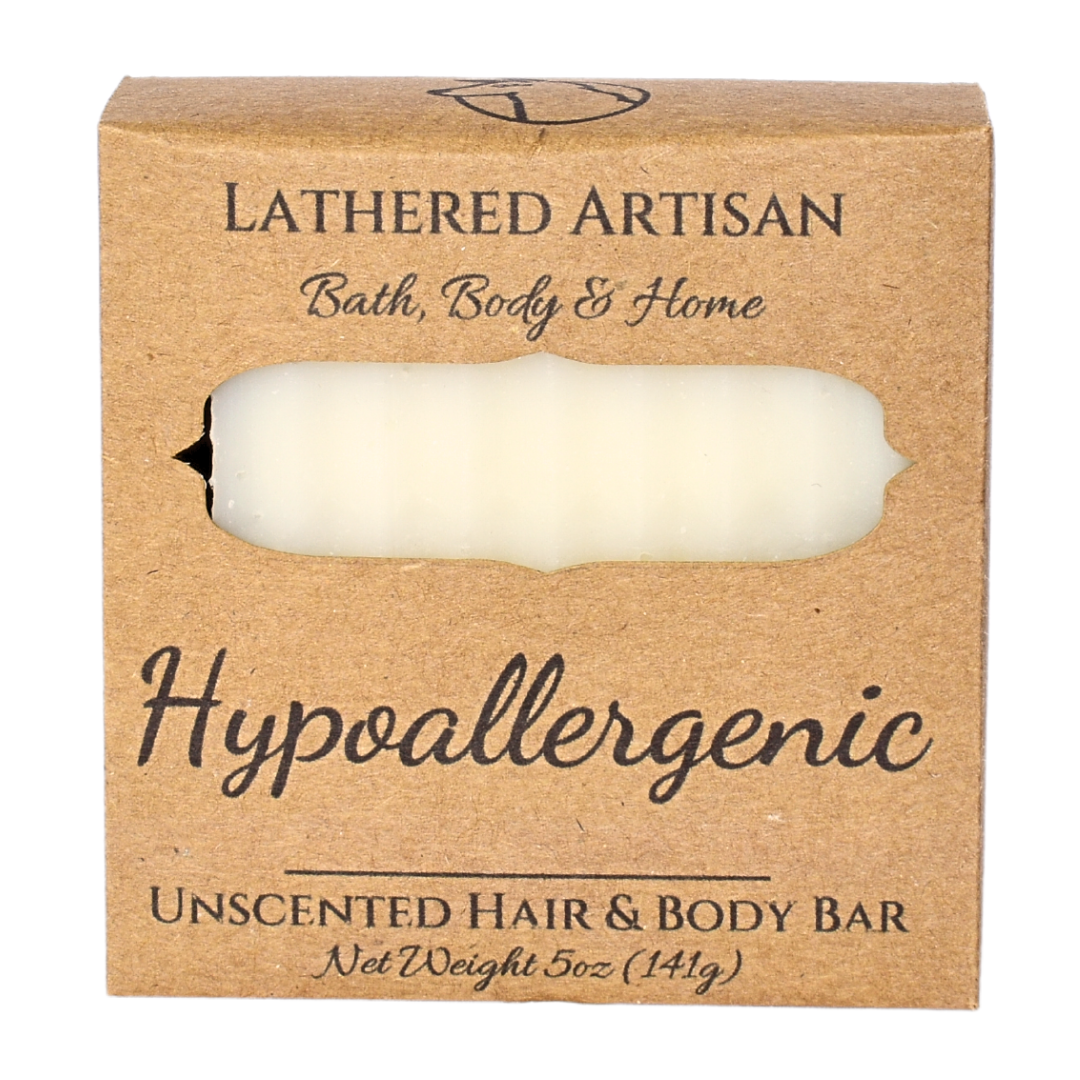 Hypoallergenic | Shea Butter Bar Soap | 8 Bars