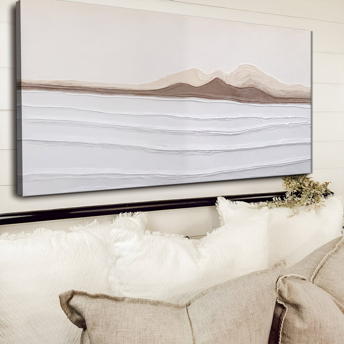 Earth Tone Abstract Wall Art