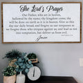 The Lord's Prayer Faith Sign II