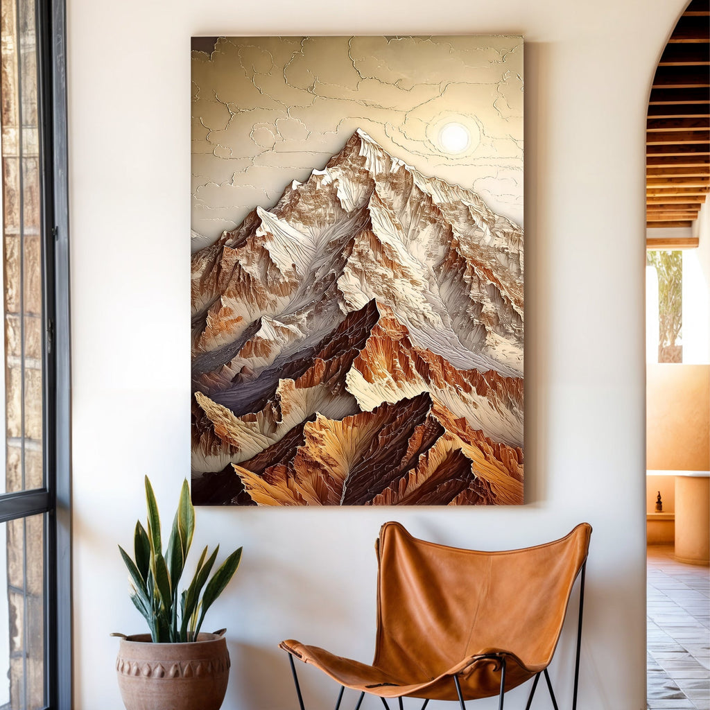 Minimalist Mountain Wall Art
