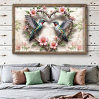 Hummingbirds Wall Art II