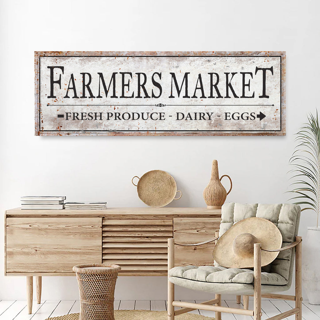 Farmers Market Sign III