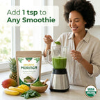 Organic Moringa Powder – For Smoothies & Golden Milk
