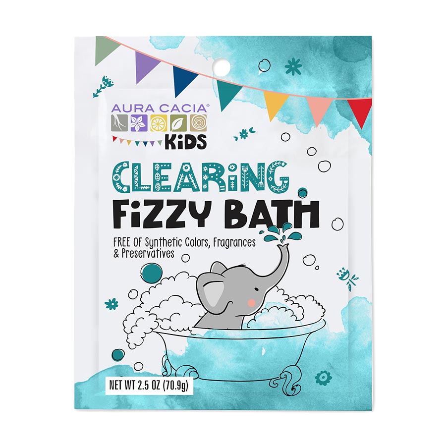 Aura Cacia Kids Clearing Fizzy Bath, 2.5 oz (Case of 6)