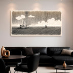 Jesus Walking On Water Faith Wall Art V