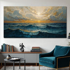Waterscape Abstract Wall Art XI