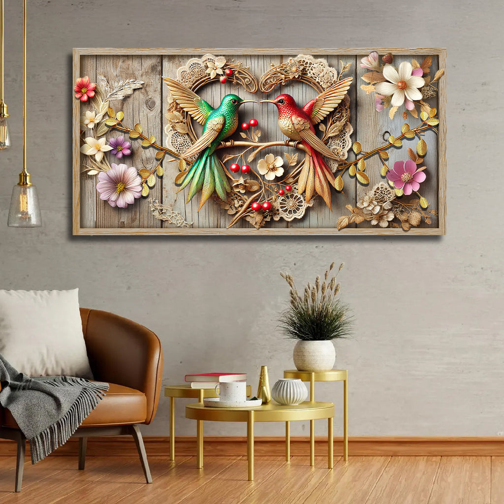 Hummingbirds Wall Art VII