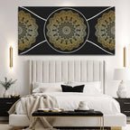 Gold Sacred Geometry Wall Art