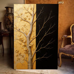 Golden Eclipse Wall Art