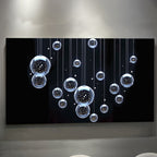 Modern Abstract Bubbles Wall Art