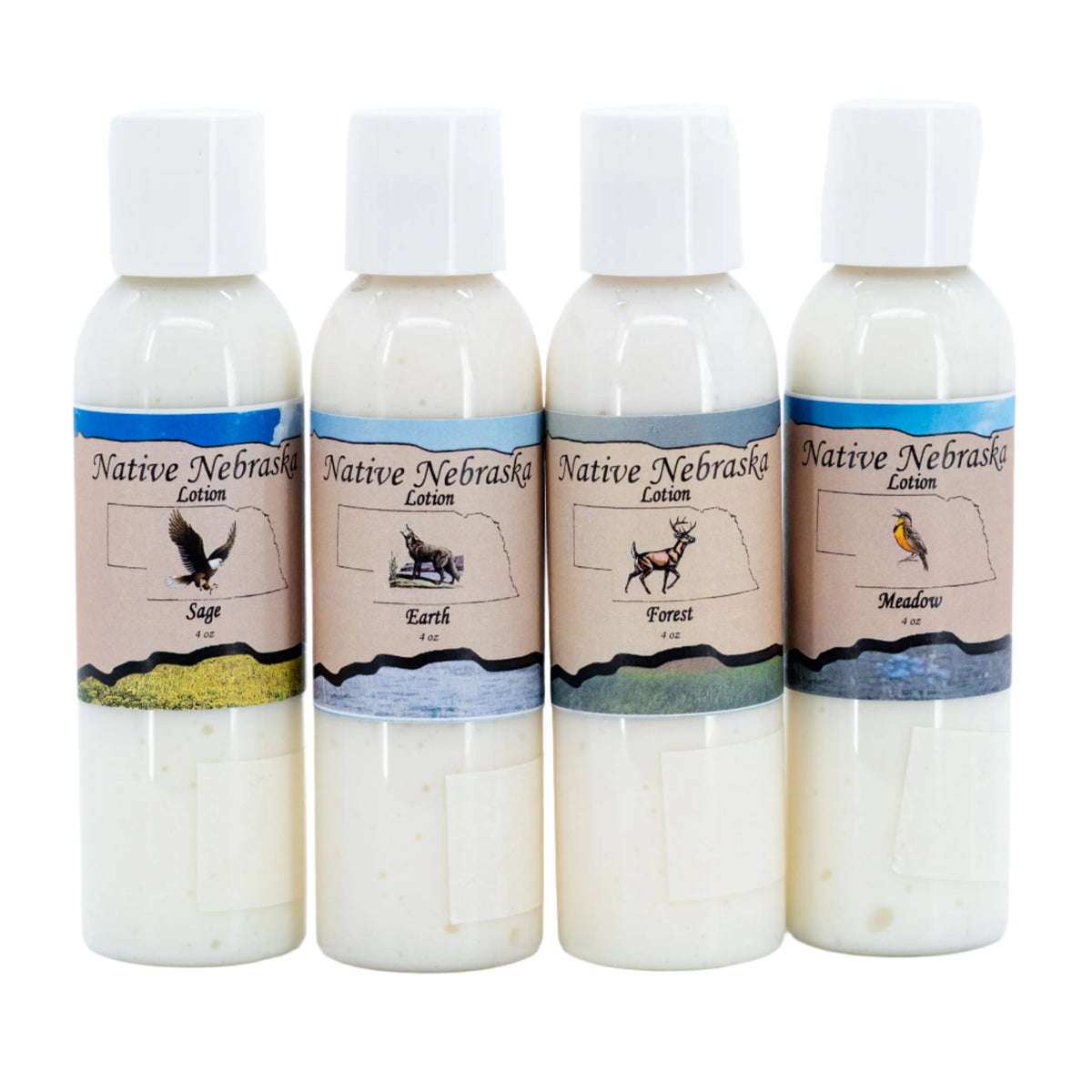 Native Nebraska Lotion | 4 oz | Multiple Scents | Shepherd's Dairy 4 Ewe