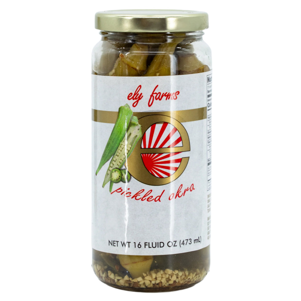 Pickled Okra | Pack of 2 | 12 oz | Ely Farms