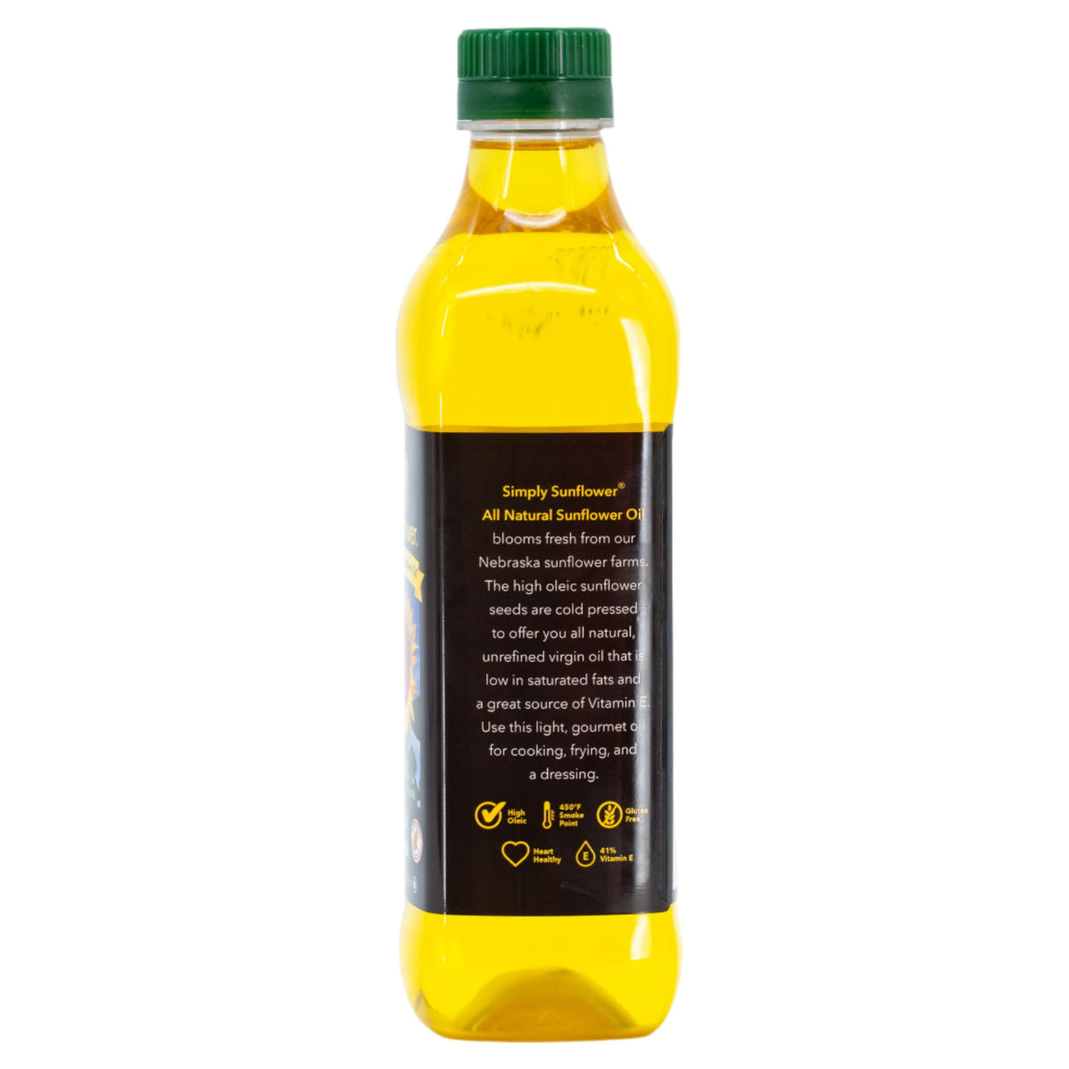 Sunflower Oil | 16 oz | Non GMO, Gluten Free, Vegan | Simply Sunflower