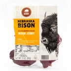 Bison Maple Brown Sugar Jerky | 3 oz | Pack of 2 | Nebraska Bison