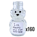 2 oz Plastic Mini Flat Panel Honey Bears