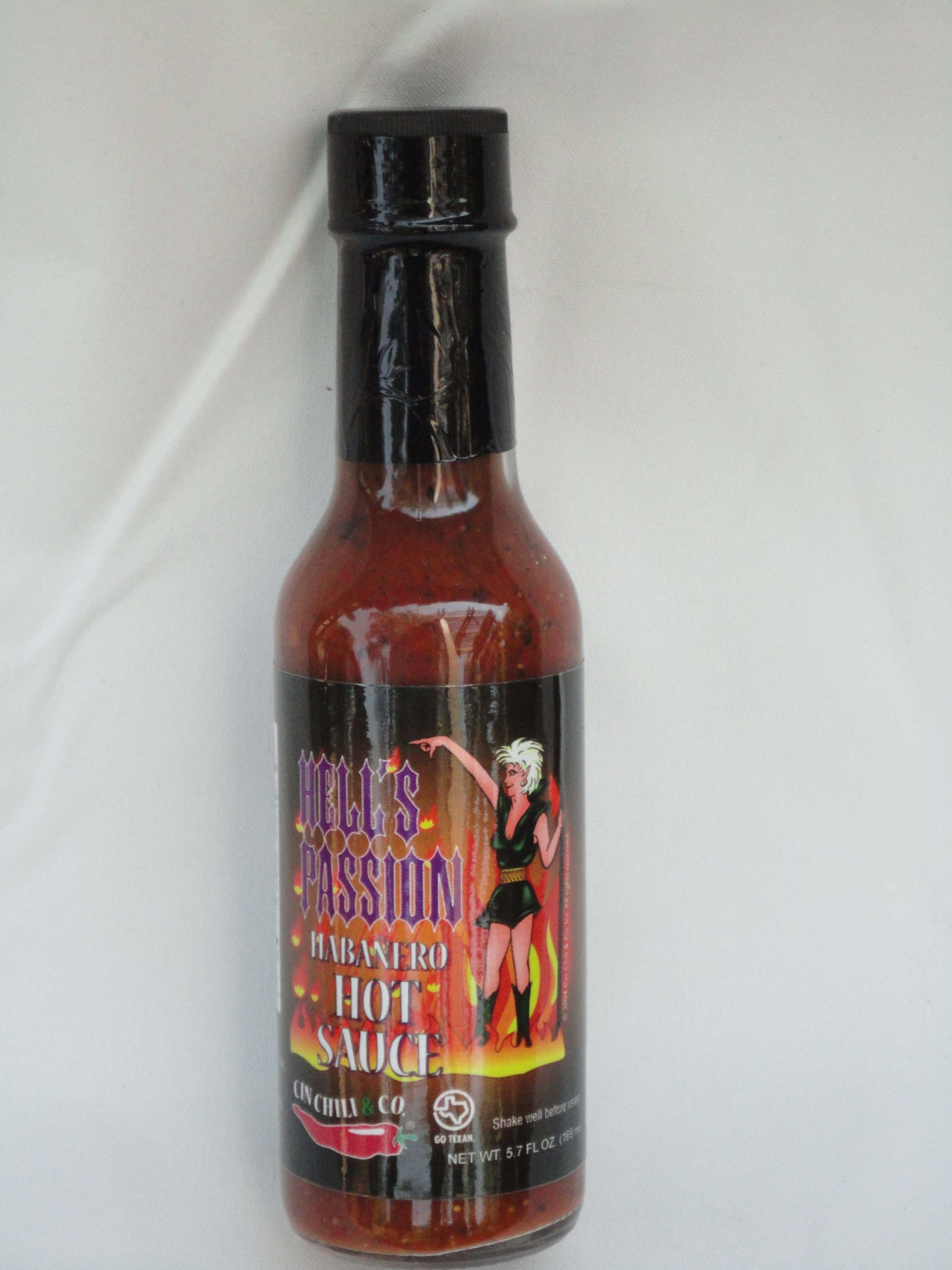 Hell's Passion Habanero Hot Sauce