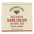 Savannah Bee Beeswax Hand Cream, 3.4 fl oz (Case of 6)