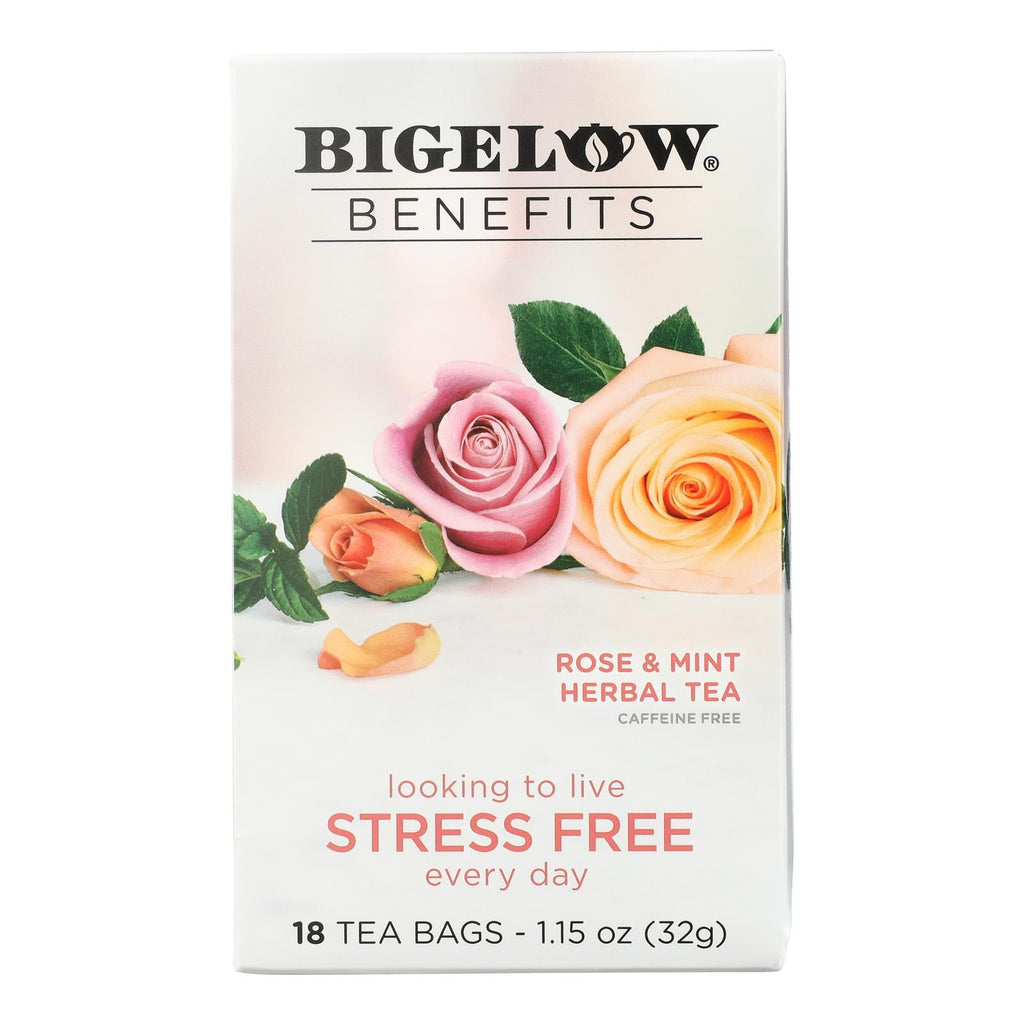 Bigelow Rose & Mint Tea, 18 ct (Case of 6)