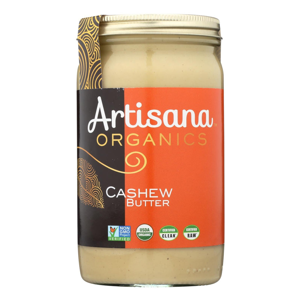 Artisana Raw Cashew Nut Butter, 14 oz (Case of 6)