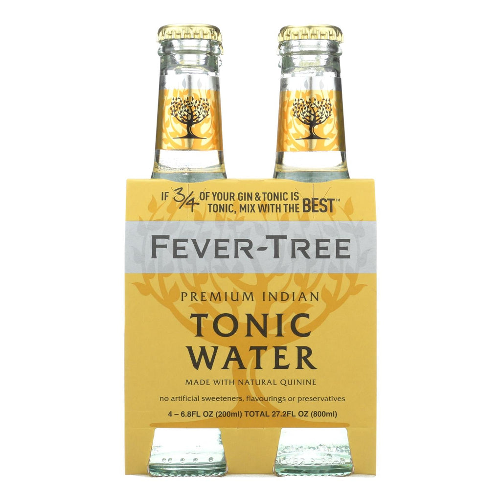 Fever-Tree Indian Tonic Water, 4 x 6.8 fl oz (Case of 6)